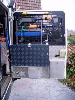 Current rear door setup